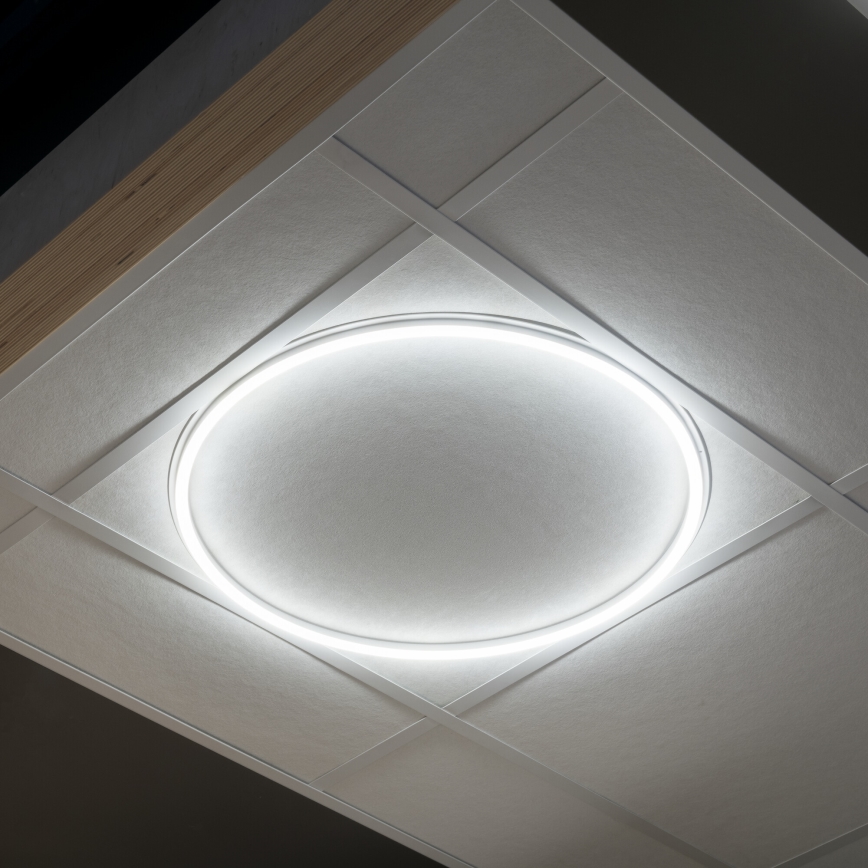 LED Рамка за вграждане AVAR LED/40W/230V 4000K Ø 59 см