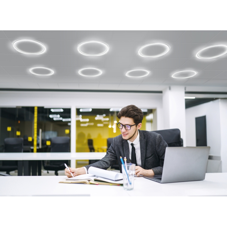LED Рамка за вграждане AVAR LED/40W/230V 4000K Ø 59 см