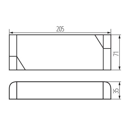 LED Електронен трансформатор 200W/24V
