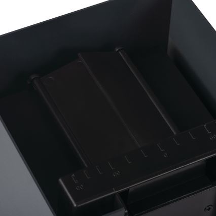 Соларна LED стенна лампа със сензор REKA LED/3W/3,7V 1800 mAh 3000/4000/6500K IP65 черна