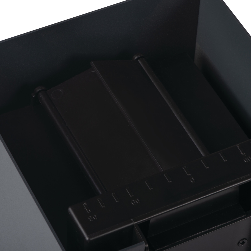 LED соларна стенна лампа с датчик REKA LED/6W/3,7V 1800 mAh 3000/4000/6500K IP65 черна