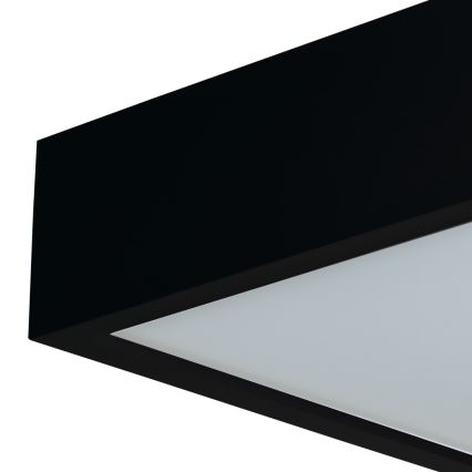 Плафон MERSA 3xE27/40W/230V бор черен