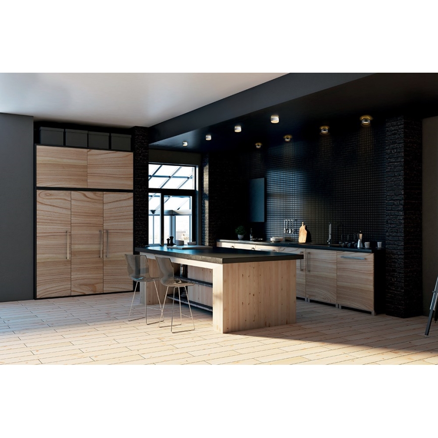 Спот за вграждане GOVIK GU10/10W черен