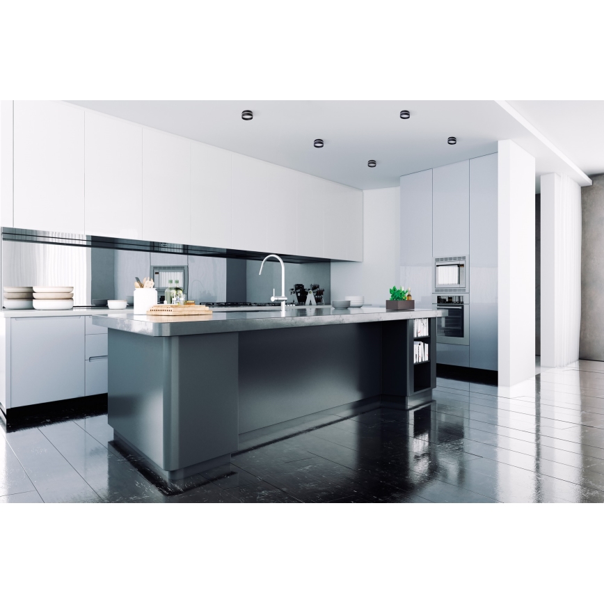 Спот за вграждане GOVIK GU10/10W черен