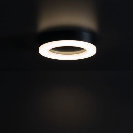 Екстериорна LED лампа за таван TURA LED/15W/230V 4000K IP54 черен