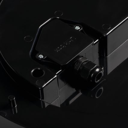 Екстериорна LED лампа за таван TURA LED/24W/230V 4000K IP65 черен