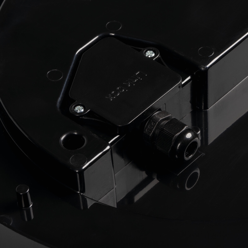 Екстериорна LED лампа за таван TURA LED/24W/230V 4000K IP65 черен