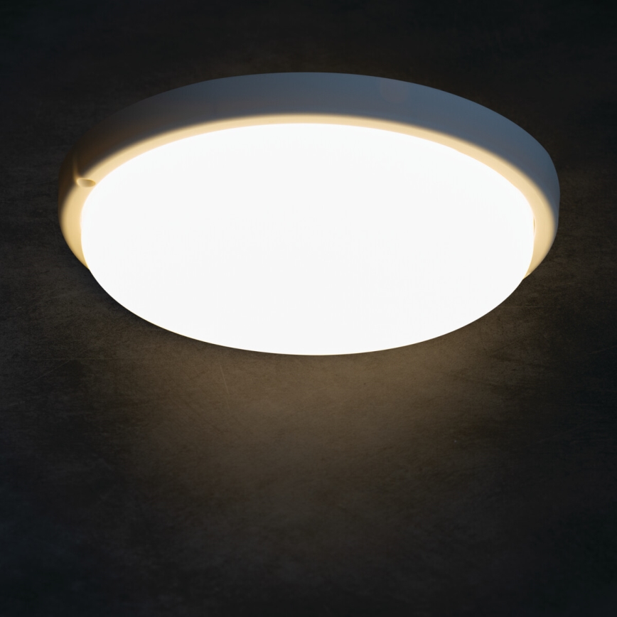 LED Плафон за баня TOLU LED/18W/230V 4000K IP54 бял