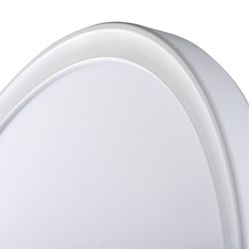 LED Плафон за баня AZPO LED/11,8W/230V Ø 22,5 см IP54 бял