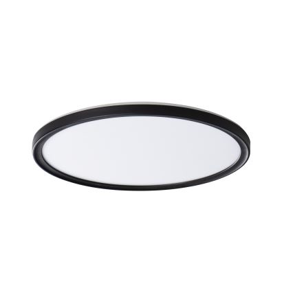 LED Плафон за баня AZPO LED/18,5W/230V Ø 29 см IP54 черен