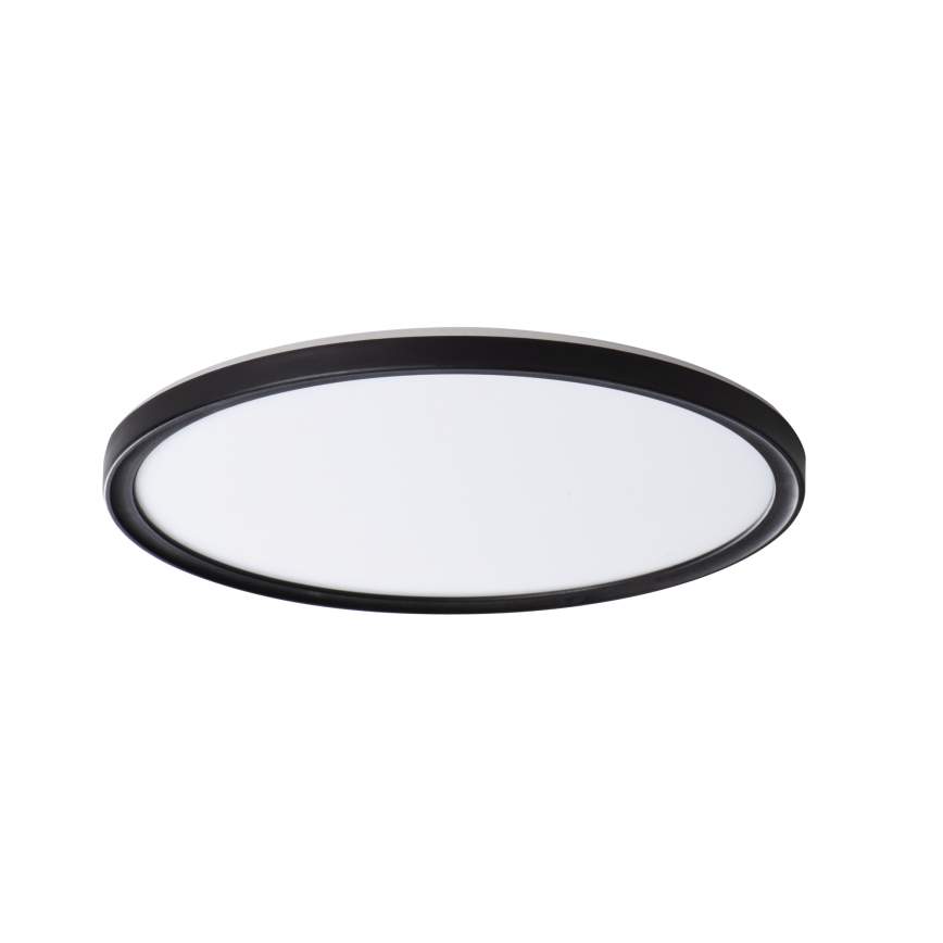 LED Плафон за баня AZPO LED/18,5W/230V Ø 29 см IP54 черен