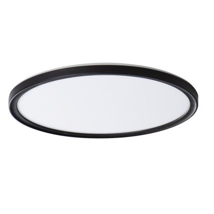LED Плафон за баня AZPO LED/22W/230V Ø 42 см IP54 черен