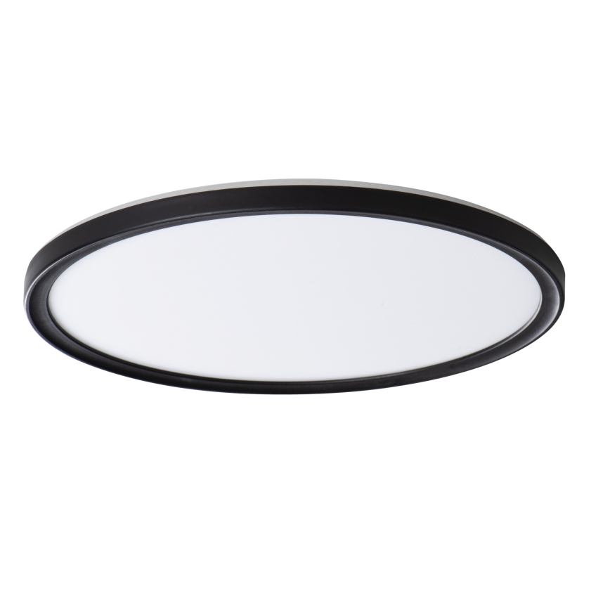 LED Плафон за баня AZPO LED/22W/230V Ø 42 см IP54 черен
