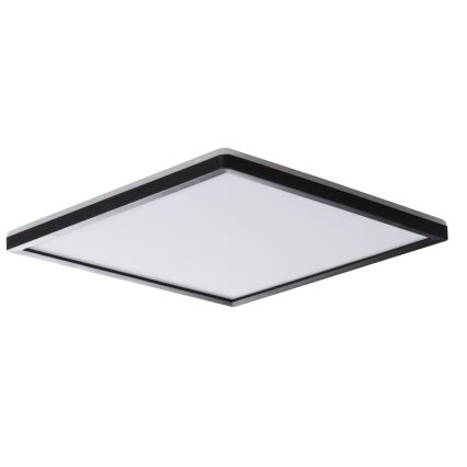 LED Плафон за баня AZPO LED/22W/230V 42x42 см IP54 черен