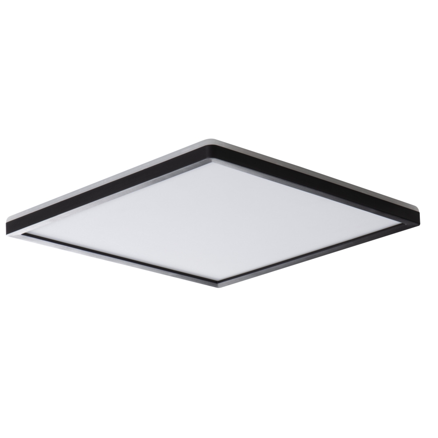 LED Плафон за баня AZPO LED/22W/230V 42x42 см IP54 черен