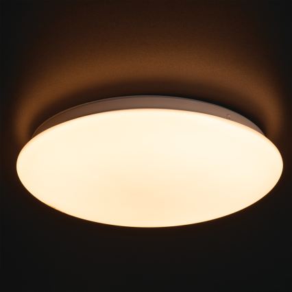 LED таванно осветително тяло за баня със сензор за движение и за здрач CORSO LED/12W/230V 3000/4000/6500K Ø 27,8 см IP44
