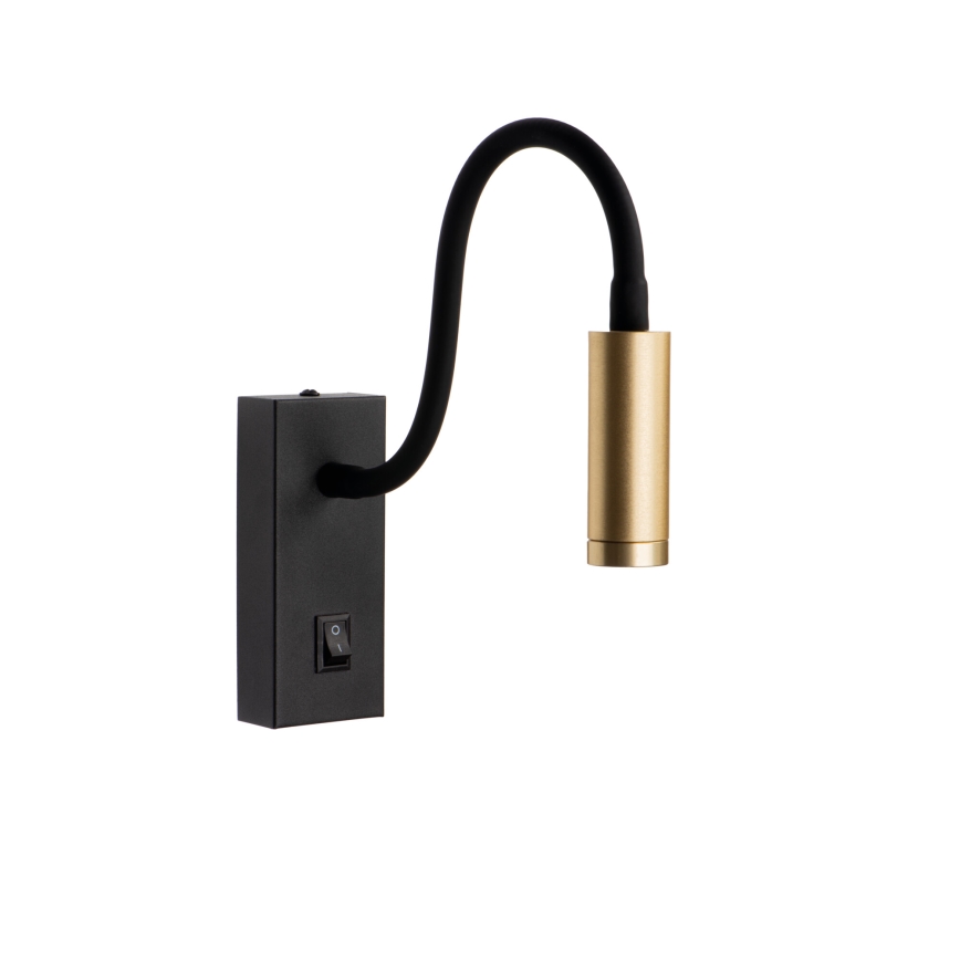 LED гъвкава настолна лампа TONIL LED/3,3W/230V черна/златна