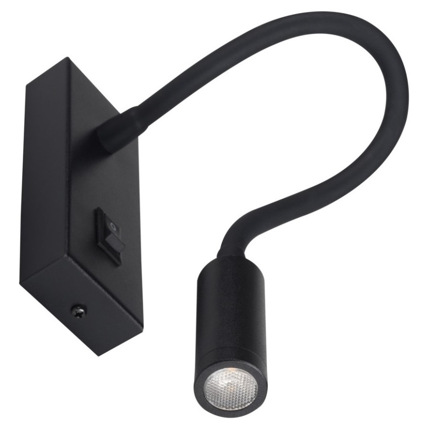 LED гъвкава лампа TONIL LED/2,7W/230V черна
