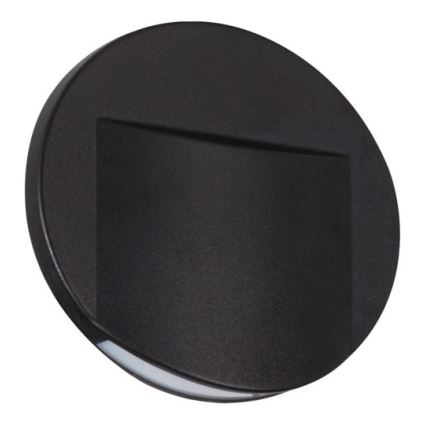 LED Лампа за стълбище ERINUS LED/0,8W/12V 3000K черна