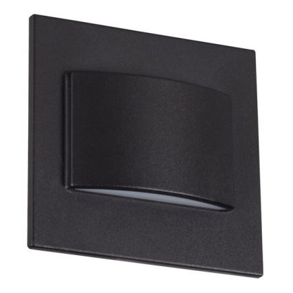 LED стълбищно осветително тяло ERINUS LED/1,5W/12V 4000K черно