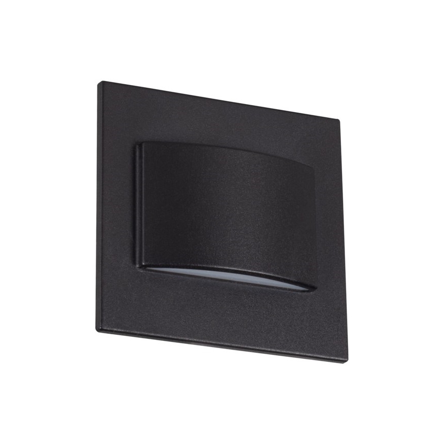 LED стълбищно осветително тяло ERINUS LED/1,5W/12V 4000K черно