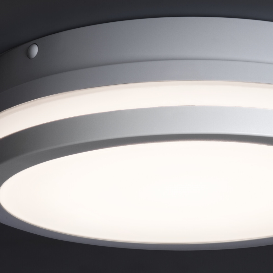 Екстериорна LED лампа със сензор BENO LED/24W/230V 4000K бяла IP54