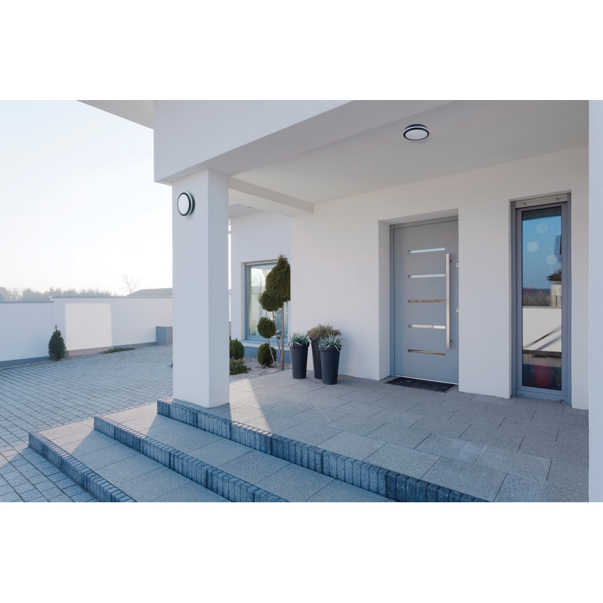 LED Екстериорна лампа BENO LED/18W/230V 4000K антрацит IP54