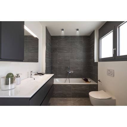 Kanlux 33361 - Екстериорен спот AQILO 1xGU10/7W/230V IP65 черен