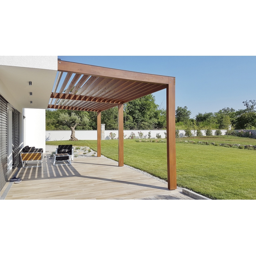 Kanlux 33361 - Екстериорен спот AQILO 1xGU10/7W/230V IP65 черен