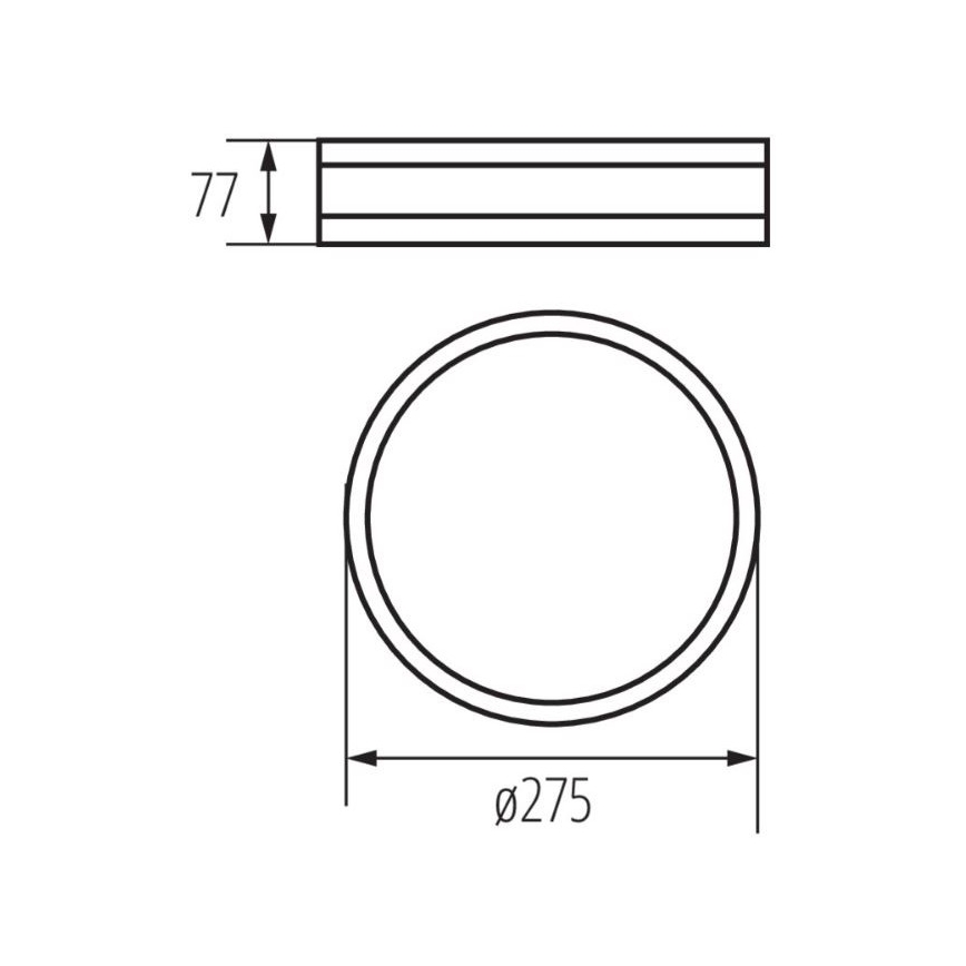 Плафон JASMIN 1xE27/20W/230V Ø 27,5 см златист дъб
