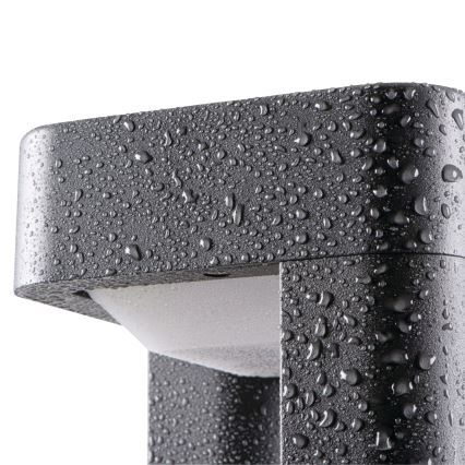 Външно стеново осветително тяло PEVO 1xGX53/11W/230V IP44 антрацит