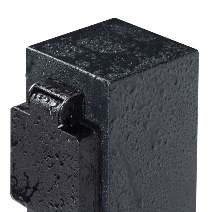 Екстериорен стълб с контакти NASTO 2Z Type E 230V IP44 антрацит