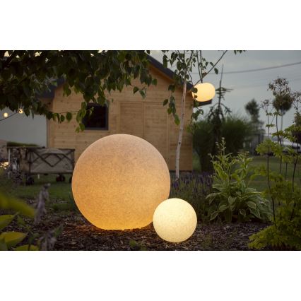 Външна лампа STONO 1xE27/15W/230V Ø 23 см IP65