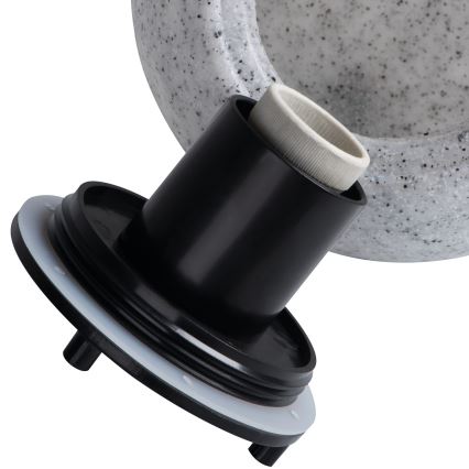 Външна лампа STONO 1xE27/15W/230V Ø 23 см IP65