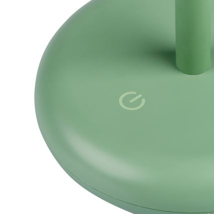 Kanlux 37313- LED Димируем акумулаторна лампа FLUXY LED/1,7W/1800 mAh IP44 зелен