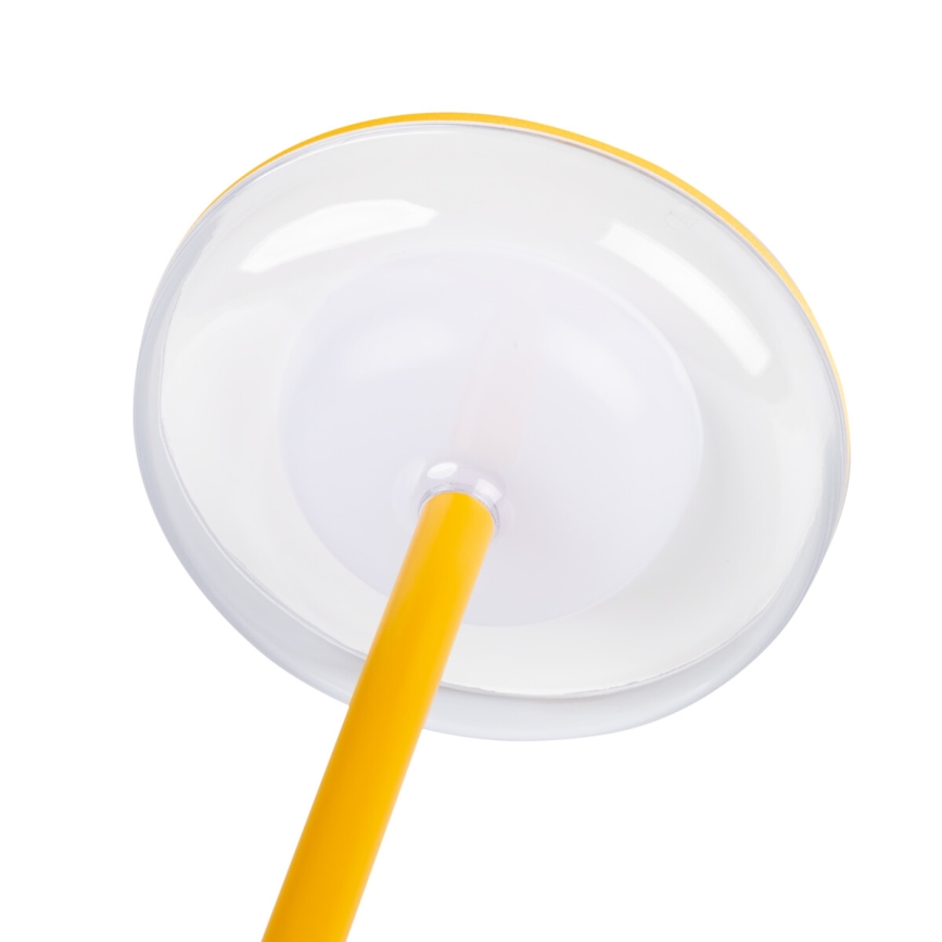 LED димируема презареждаема лампа FLUXY LED/1,7W/1800 mAh IP44 жълта