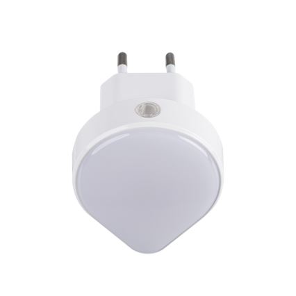 Kanlux 37396 - LED Димируем ориентация лампа със сензор за здрач за контакт ULOV LED/0,5W/230V бял