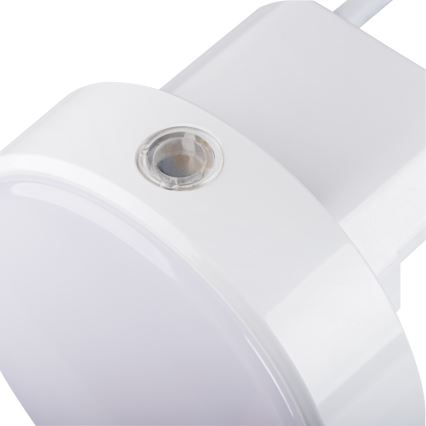 Kanlux 37396 - LED Димируем ориентация лампа със сензор за здрач за контакт ULOV LED/0,5W/230V бял