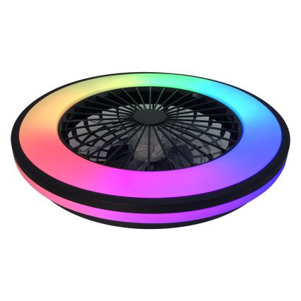 LED RGBW Димируем плафон с вентилатор PLAVE LED/48W/230V 3000/4000/6500K + дистанционно управление