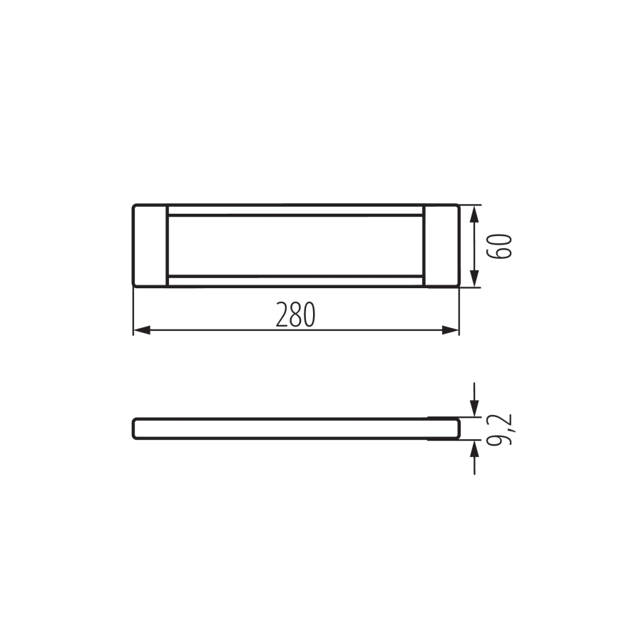 LED Регулируемо осветление за мебели DAXA LED/5W/24V 3000/4000/5500K