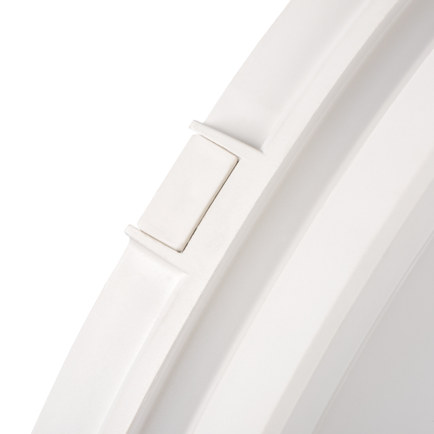 Екстериорна LED лампа за таван BENO E LED/12W/230V 3000/4000/6500K Ø 20 см IP65 бял