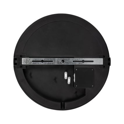 Екстериорна LED лампа за таван BENO E LED/12W/230V 3000/4000/6500K Ø 20 см IP65 черен