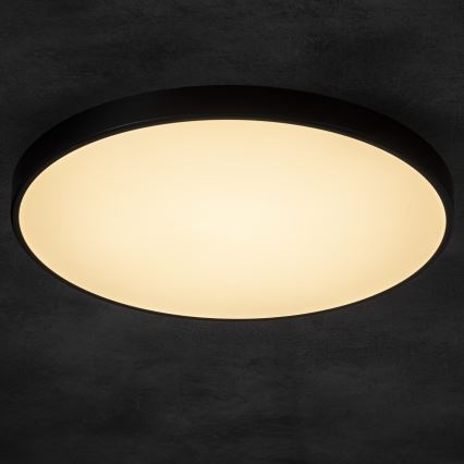 LED Димируем плафон PLAFON LED/20W/230V 3000-6500K Wi-Fi черен