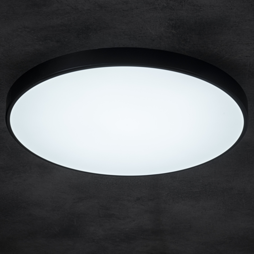 LED Димируем плафон PLAFON LED/20W/230V 3000-6500K Wi-Fi черен