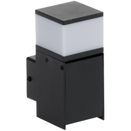Екстериорен аплик с букса DASTEN 1xG9/11W/230V IP44 черен