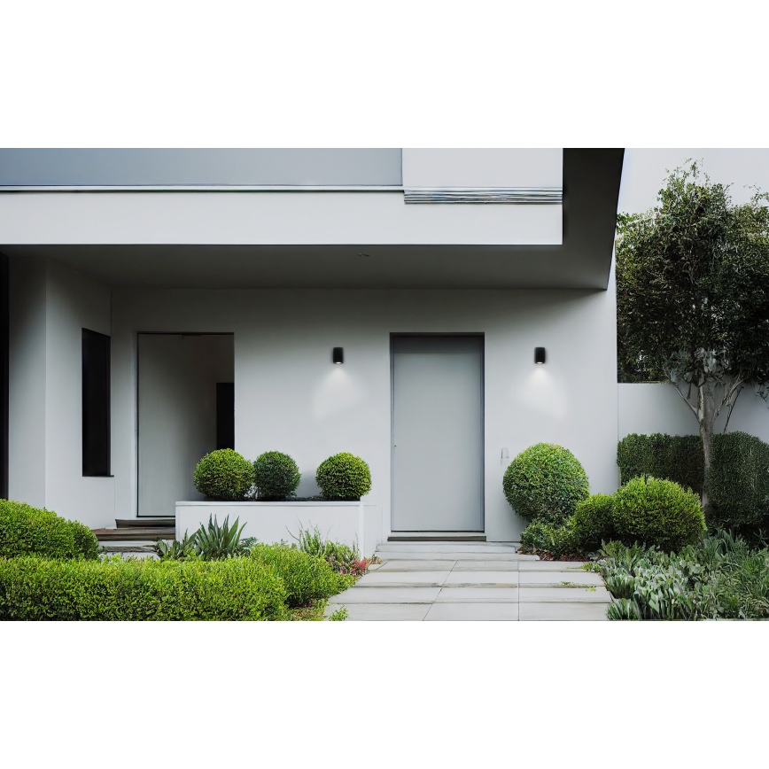 Екстериорен аплик ZEVI 1xGU10/10W/230V IP54 черен