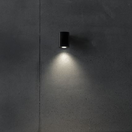 Екстериорен аплик ZEVI 1xGU10/10W/230V IP54 черен