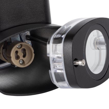 Екстериорен аплик ZEVI 1xGU10/10W/230V IP54 черен