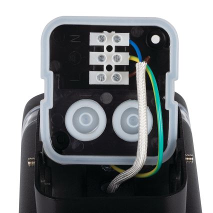 Екстериорен аплик ZEVI 2xGU10/10W/230V IP54 черен