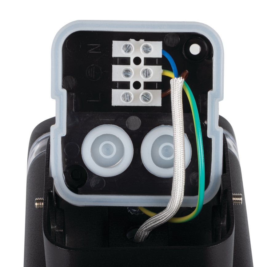 Екстериорен аплик ZEVI 2xGU10/10W/230V IP54 черен